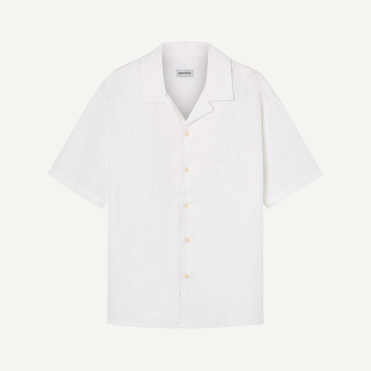 CAMISA ESPARTER LINO BLANCA